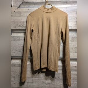 Nike GolfTan Long Sleeve Top Size M